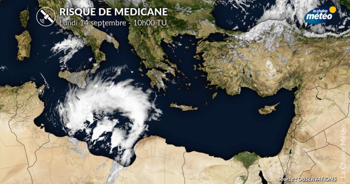 Risque de MEDICANE : la Grèce et la Turquie sous surveillance cette semaine
