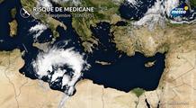 Risque de MEDICANE : la Grèce et la Turquie sous surveillance cette semaine