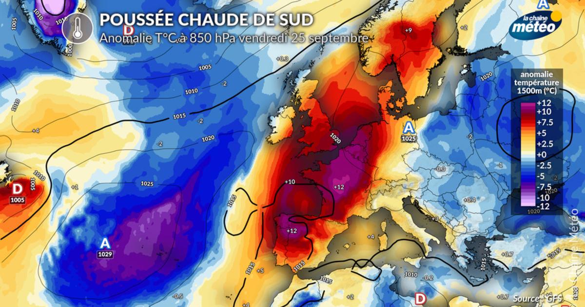 Retour de la chaleur : une poussée estivale va gagner toute la France la semaine prochaine
