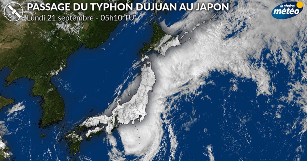 Typhon Dujuan au Japon : records de pluie et inondations faisant plusieurs victimes