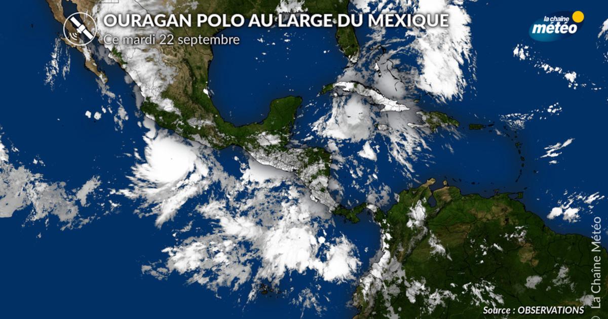 Ouragan POLO : une intensification explosive au large du Mexique, jusqu’à la catégorie 5 ?