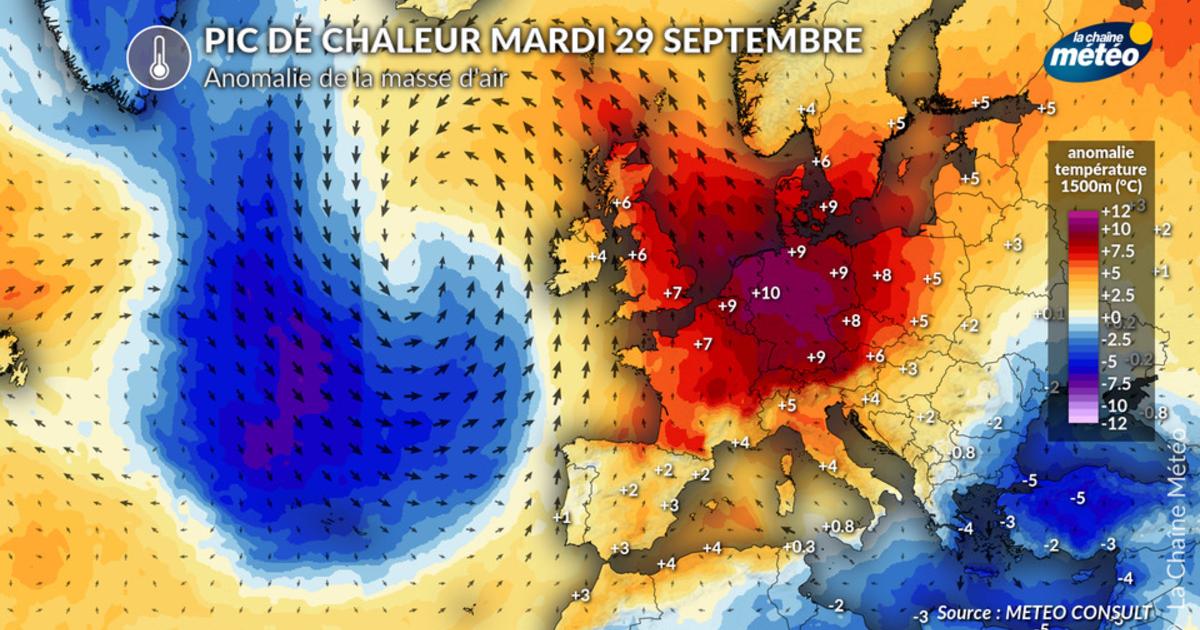 Chaleur en France : un nouveau pic remarquable attendu mardi prochain