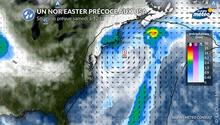 Nor’easter précoce aux États-Unis : vents violents, fortes pluies et inondations redoutées ce week-end