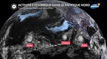 Pacifique : une intense activité cyclonique, Nolo menace désormais Hawaï