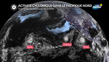 Pacifique : une intense activité cyclonique, Nolo menace désormais Hawaï