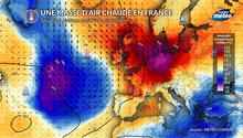 Pic de chaleur remarquable mardi en France : jusqu'à +12°C au-dessus des normales de saison