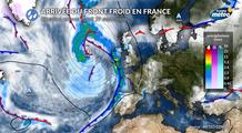 Un front froid actif va traverser la France : des pluies parfois abondantes attendues au sud-est