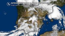 Pluies torrentielles et inondations ce matin en Catalogne
