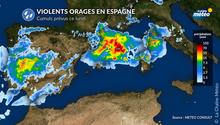 Espagne : alerte rouge aux pluies torrentielles, de nouvelles inondations ce lundi en Catalogne