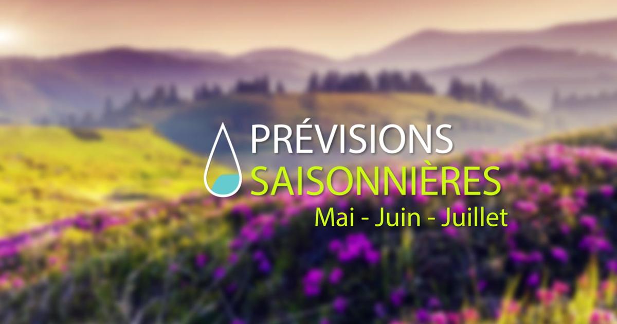 Prévisions saisonnières jusqu'en juillet : vers un été chaud, mais incertitude sur les précipitations