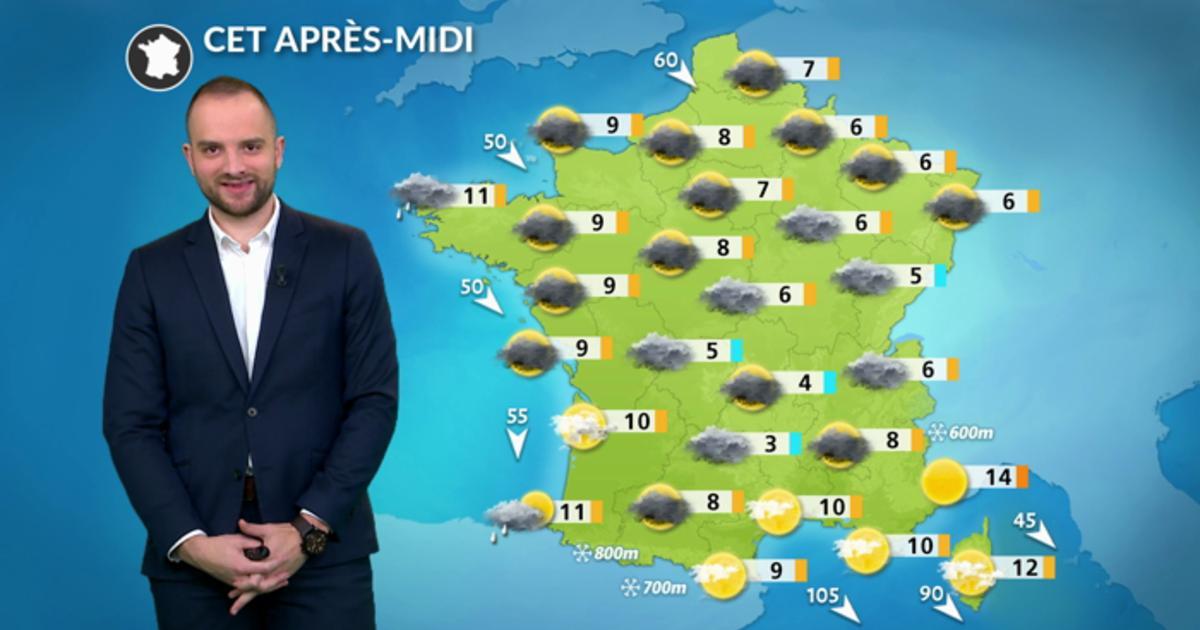 Météo de votre dimanche : pluies, forte neige en montagne, vents violents et refroidissement