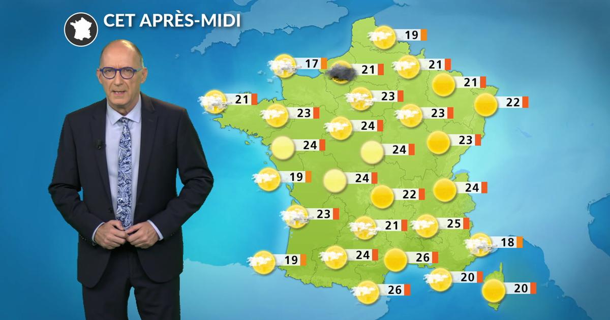 Météo aujourd'hui : un dimanche 26 avril agréable avec un ressenti estival cet après-midi