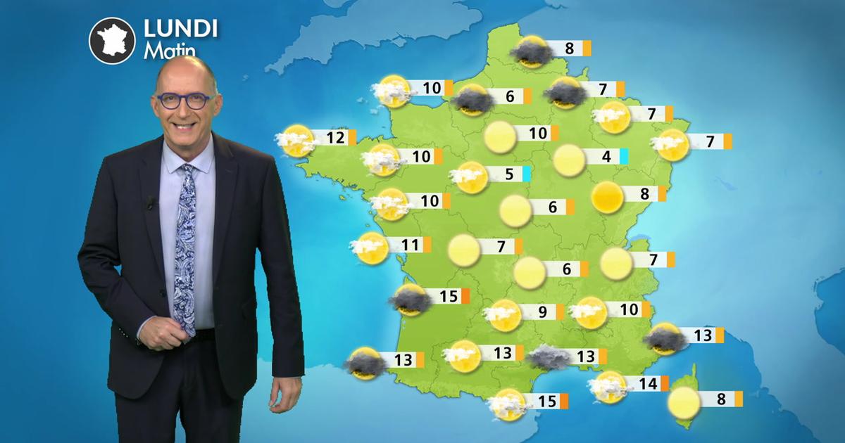 Météo aujourd'hui : un lundi estival, mais attention aux orages ce soir au sud-ouest