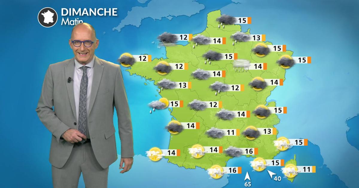 Météo aujourd'hui : pluies et orages gagnent du terrain ce dimanche 3 mai, la chaleur prend fin dans l'est