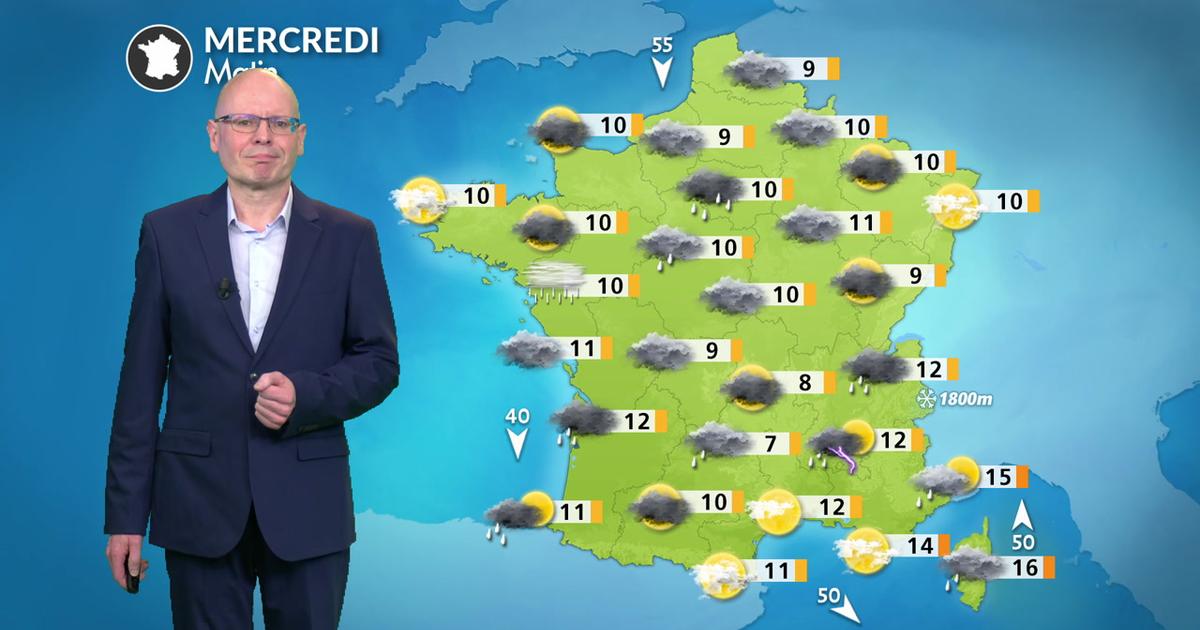 Météo aujourd'hui : un temps automnal pour ce mercredi