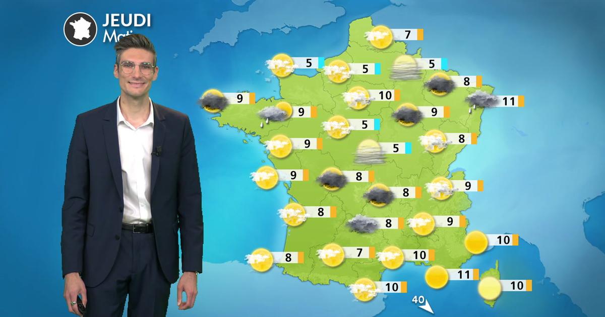 Météo aujourd'hui : retour d'un temps plus calme, avec de belles éclaircies au sud