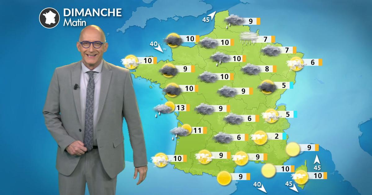 Météo aujourd'hui : une perturbation atlantique traverse une bonne partie du pays dimanche 17 mai