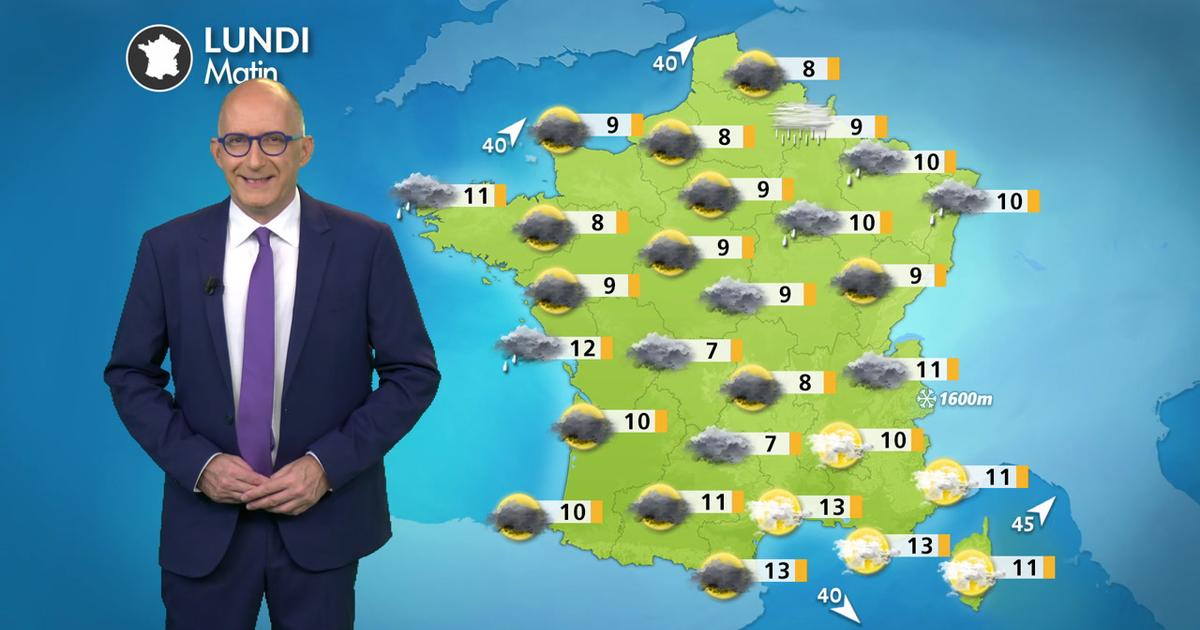 Météo aujourd'hui : encore des nuages, un peu de pluie et de la fraîcheur ce lundi 18 mai