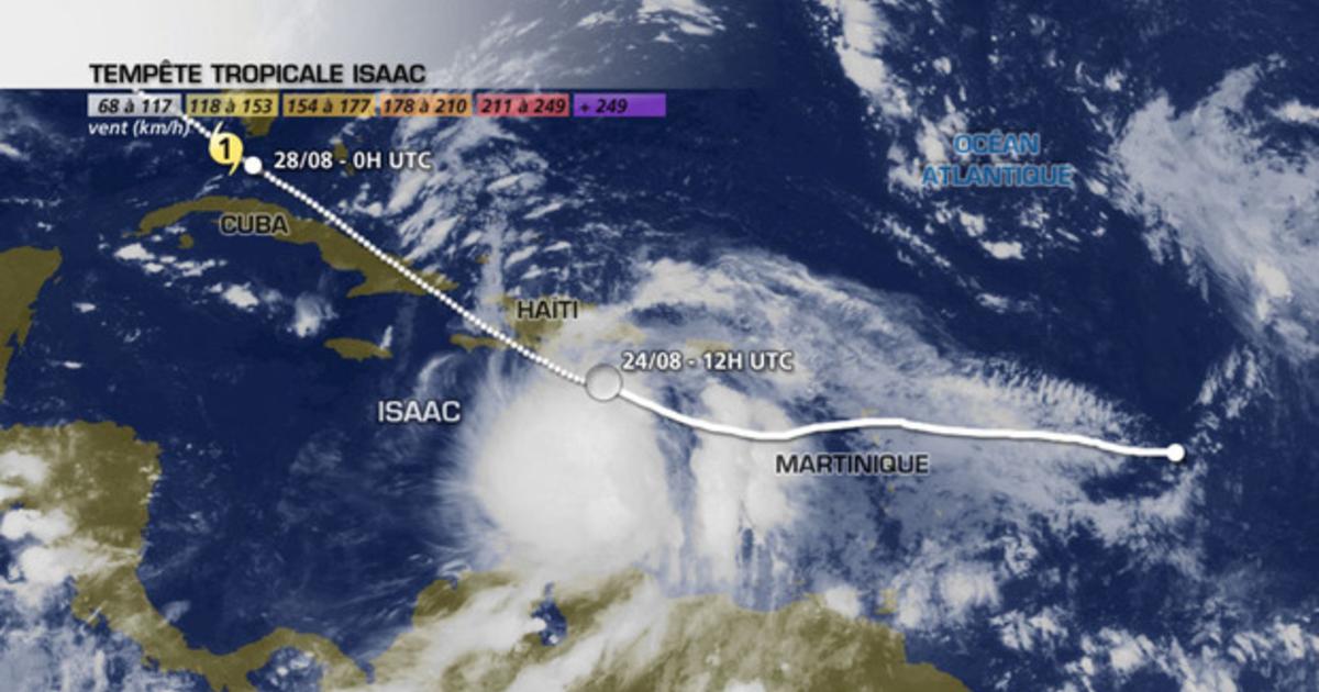 La tempête tropicale Isaac vers Haïti après la Guadeloupe - Actualités ...